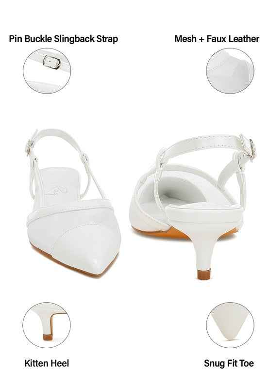 Temptress Mesh Slingback Sandals 467f2a05-1beb-47e1-88a0-14474c1de9aa