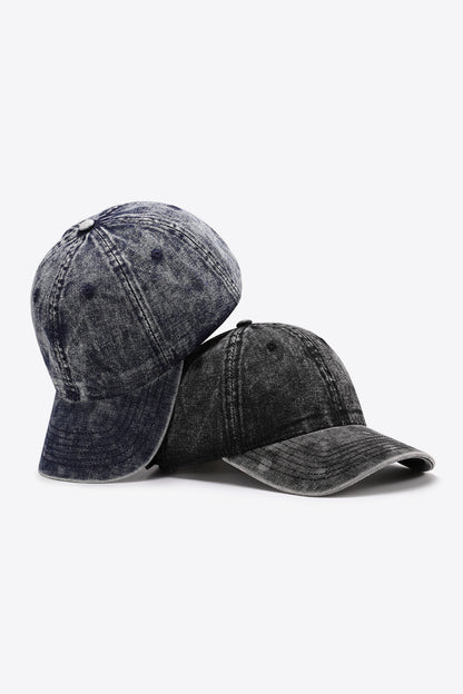 Plain Adjustable Baseball Cap