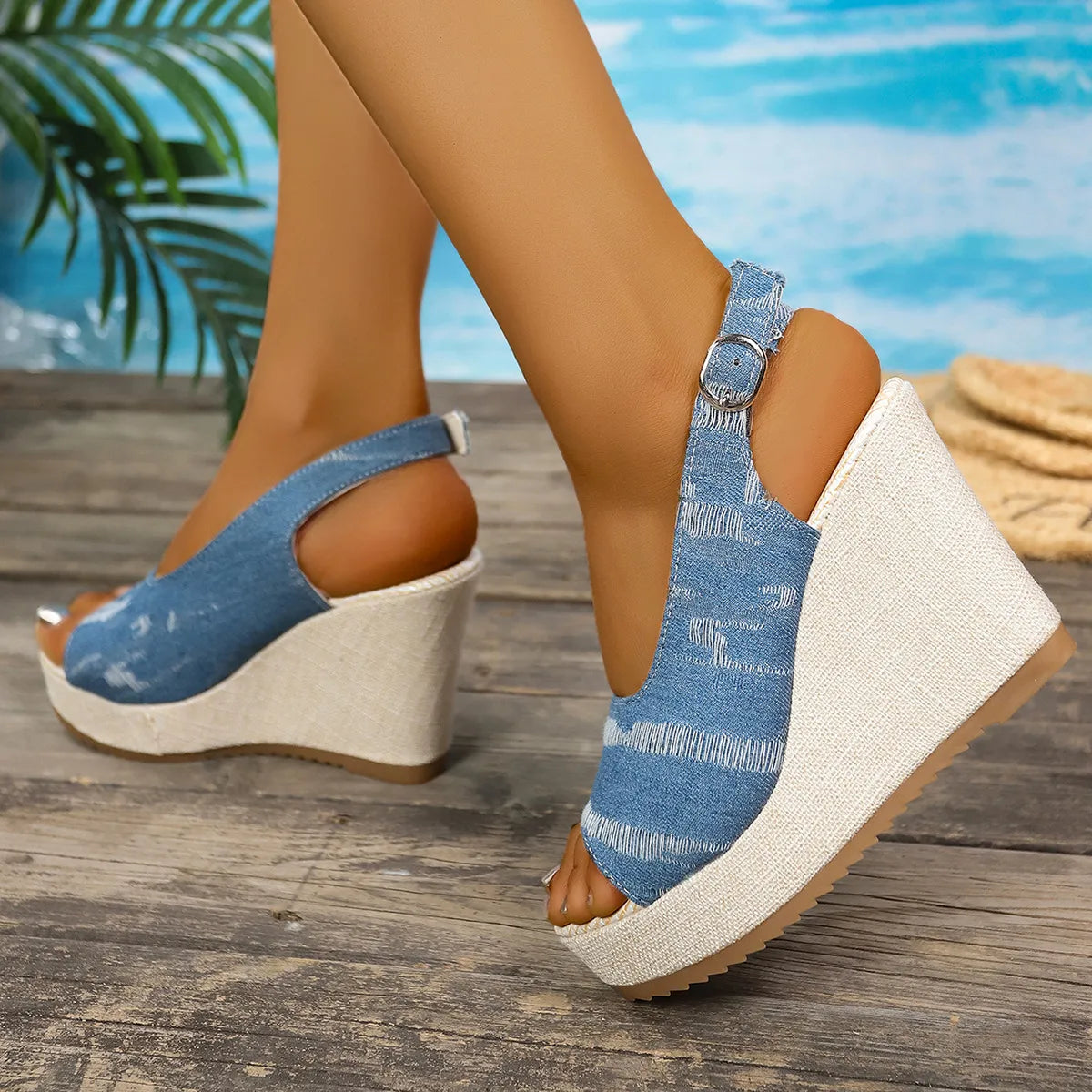 Peep Toe Wedge Sandals 46f6fd9f-deba-4f47-8e40-31588d9efb0f-Max-Origin