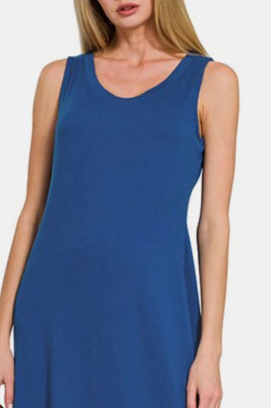 Scoop Neck Wide Strap Tank Dress 476d03fa-1270-4cbb-8784-78fa25407065-Max