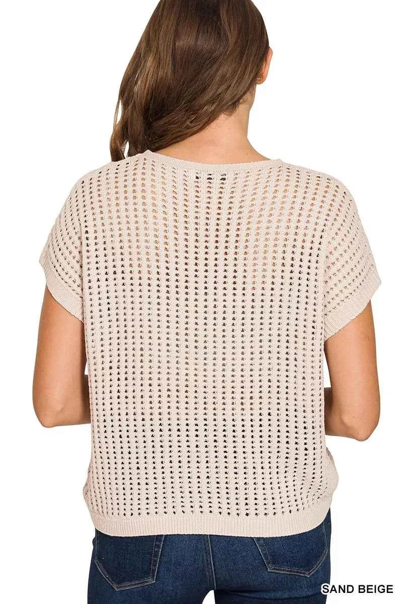 Zenana Viscose American Flag Openwork Knit Top 482b7b3cae5e480ca383919c1c8e1ebc-Max-Origin
