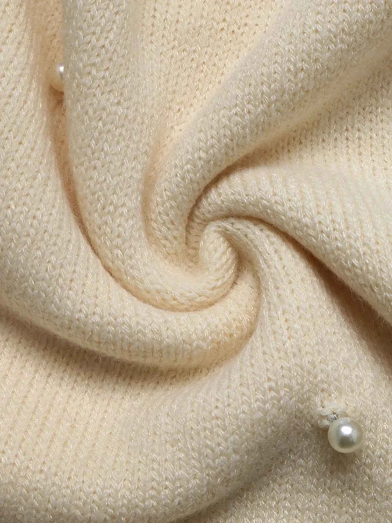 Pearl Embellished Button-Up Cardigan 488850939eca4079bdca4b85f23b1bbc-Max-Origin
