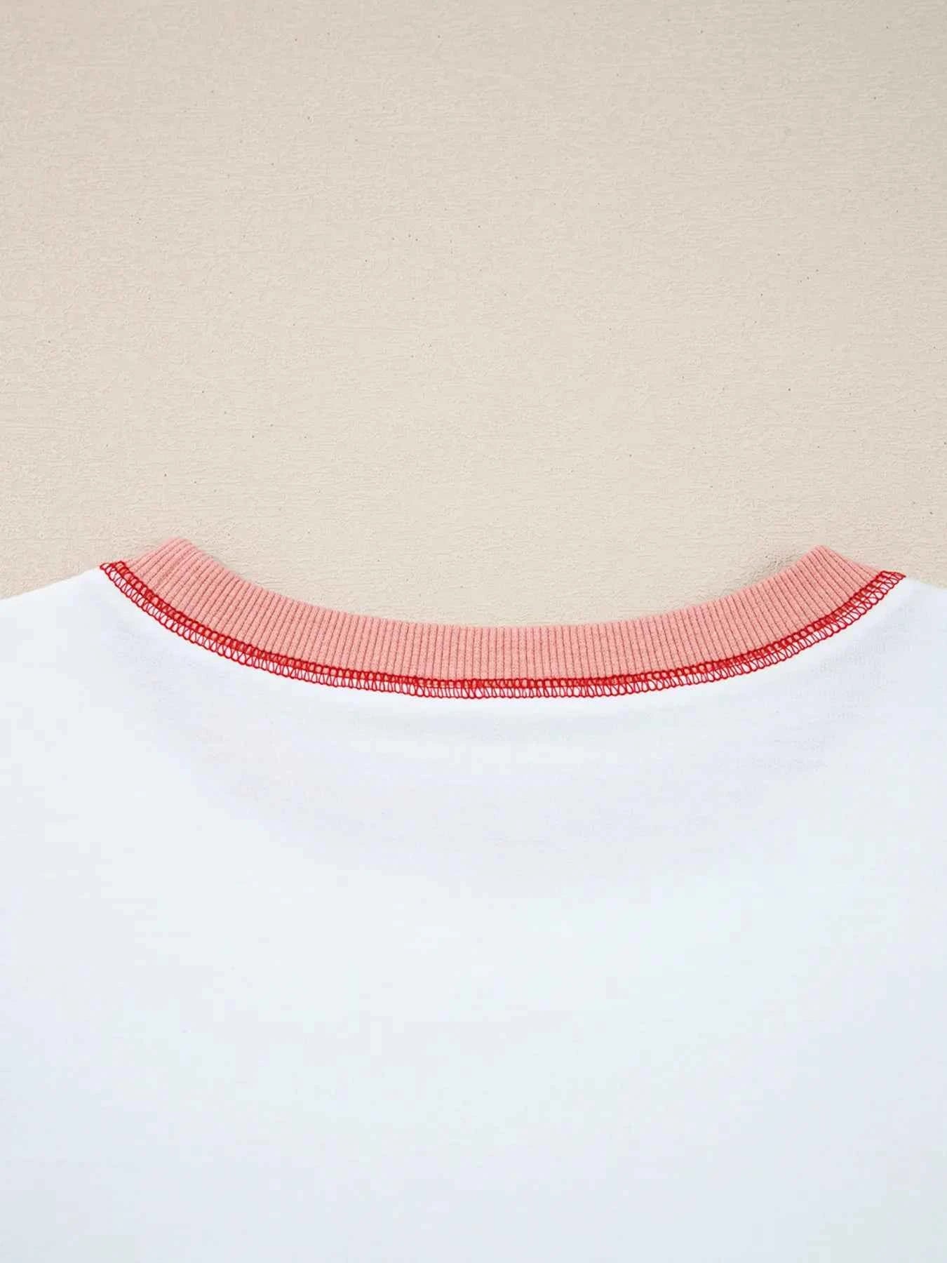 Stripe Color Block Contrast Stitching Oversize Sweatshirt 48a9846938864853acf8d9e438c7a74f-Max-Origin