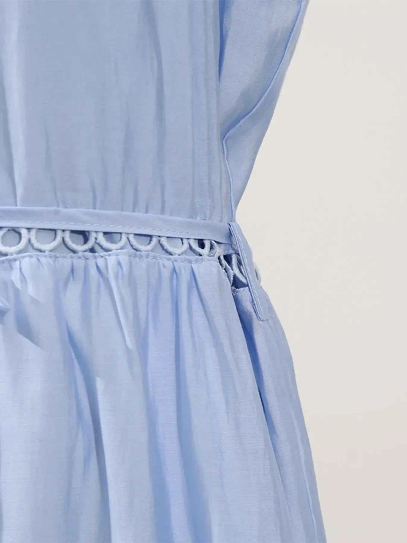 Hollow Out Sleeveless Midi Dress 48c4debadbb44702a8b1ce2b5d22ca71-Max-Origin