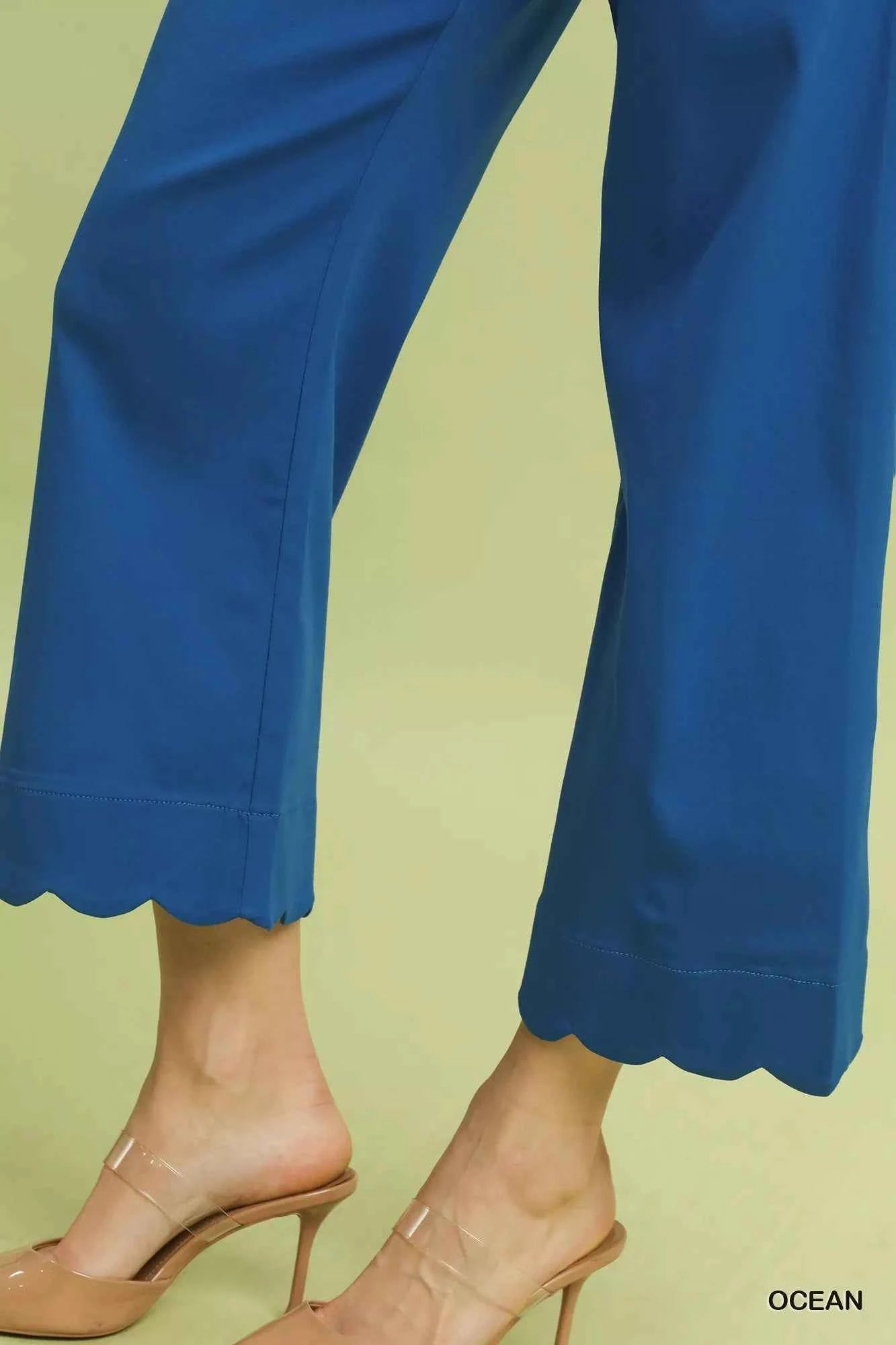Umgee Scallop Hem Wide Leg Pants 48f98549-146b-4bbb-aa55-3e1f801ecf5f-Max-Origin