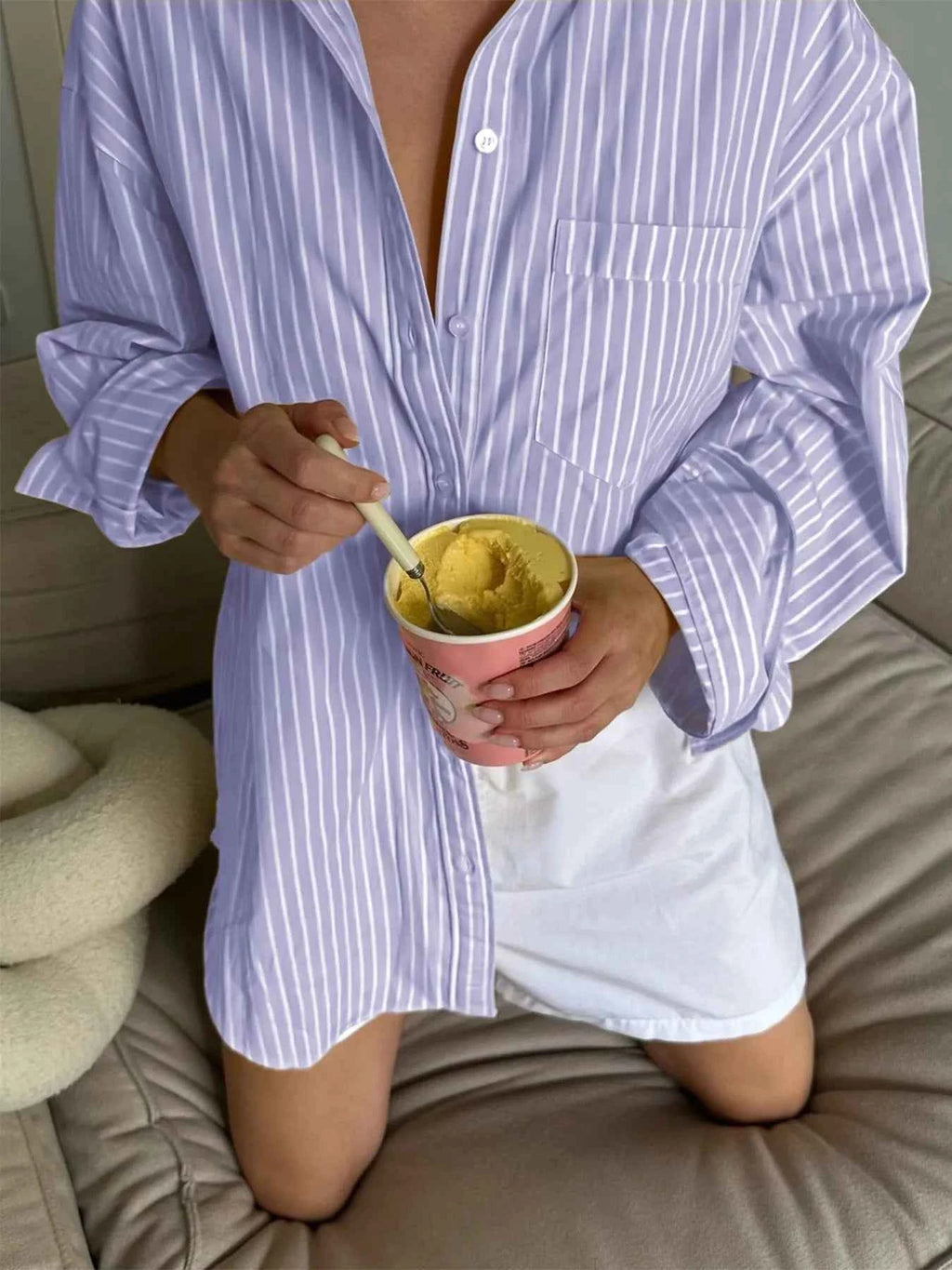 Oversized Striped Button-Down Shirt 491ab62e-8cba-4a54-8155-36a6b67965f8-Max-Origin