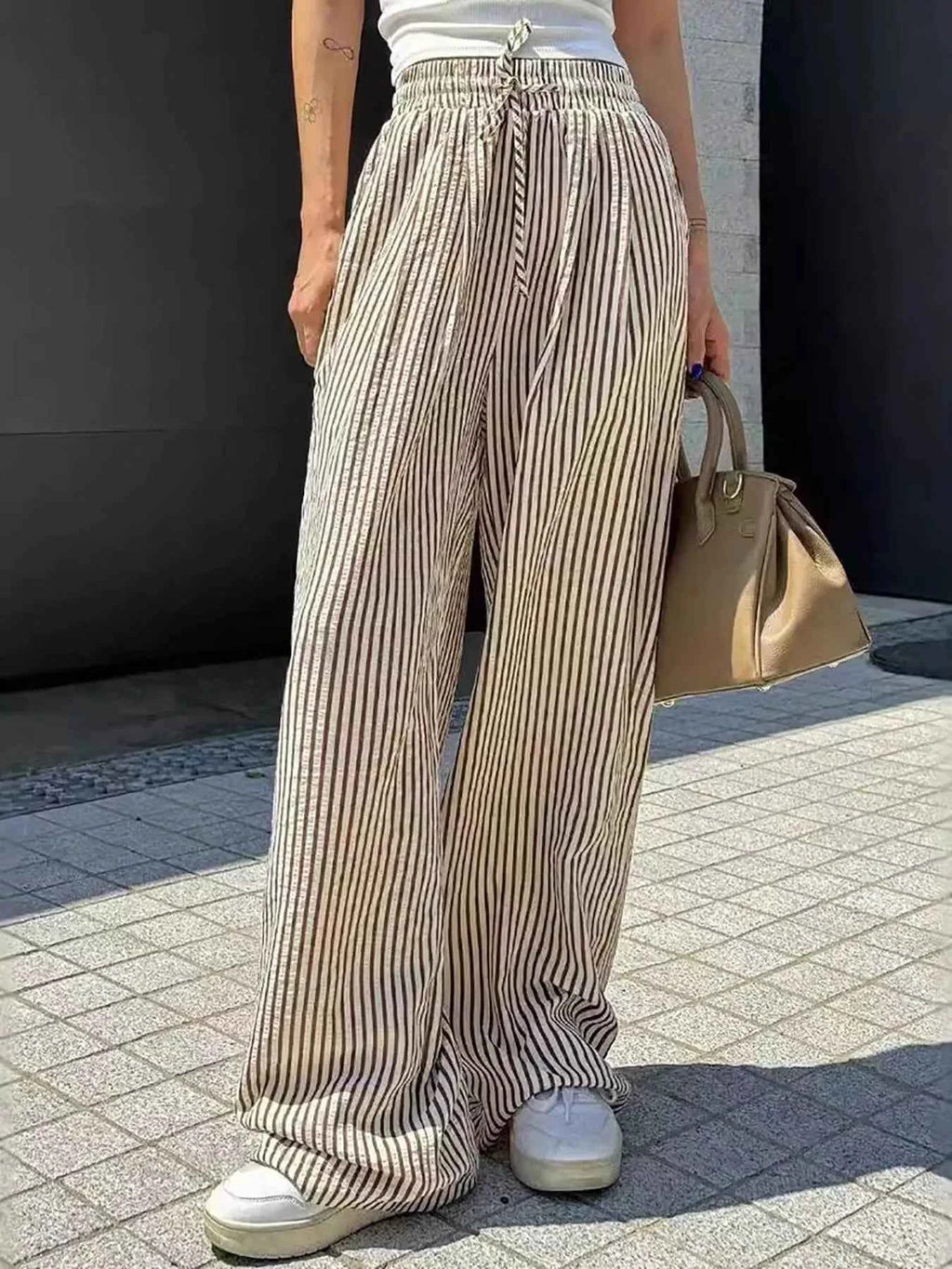 Full Size Striped Wide Leg Pants Plus Size Tan 491ebf3f-37fe-41e1-9edc-e9c8876aca0b-Max-Origin