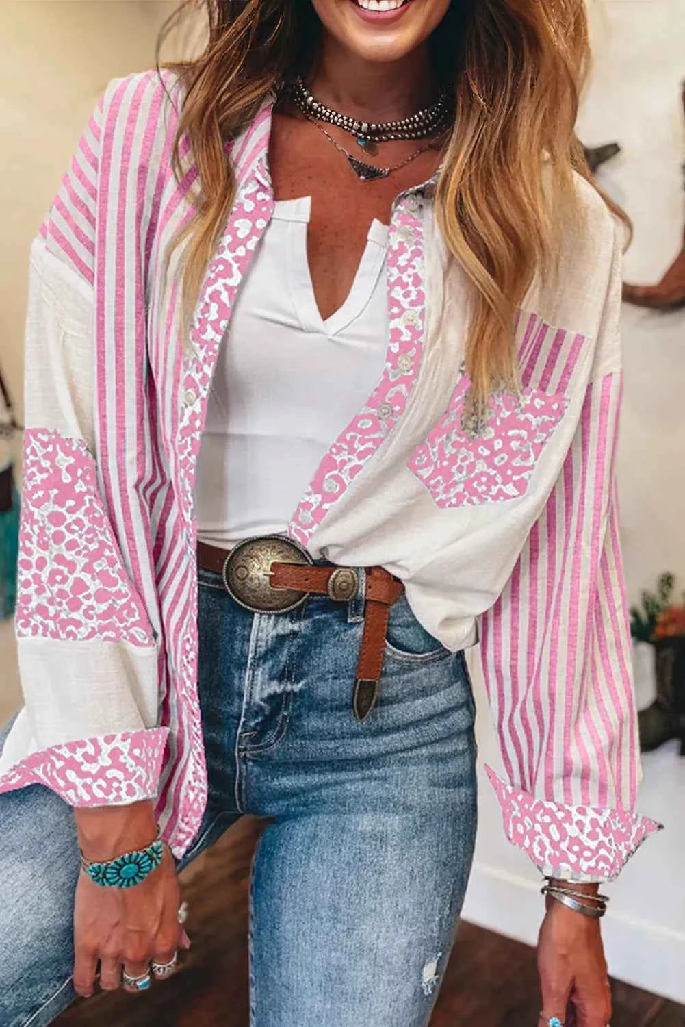 Leopard Striped Western Casual Shirt 499e586e-b042-45cb-8236-cb547bce276a-Max-Origin