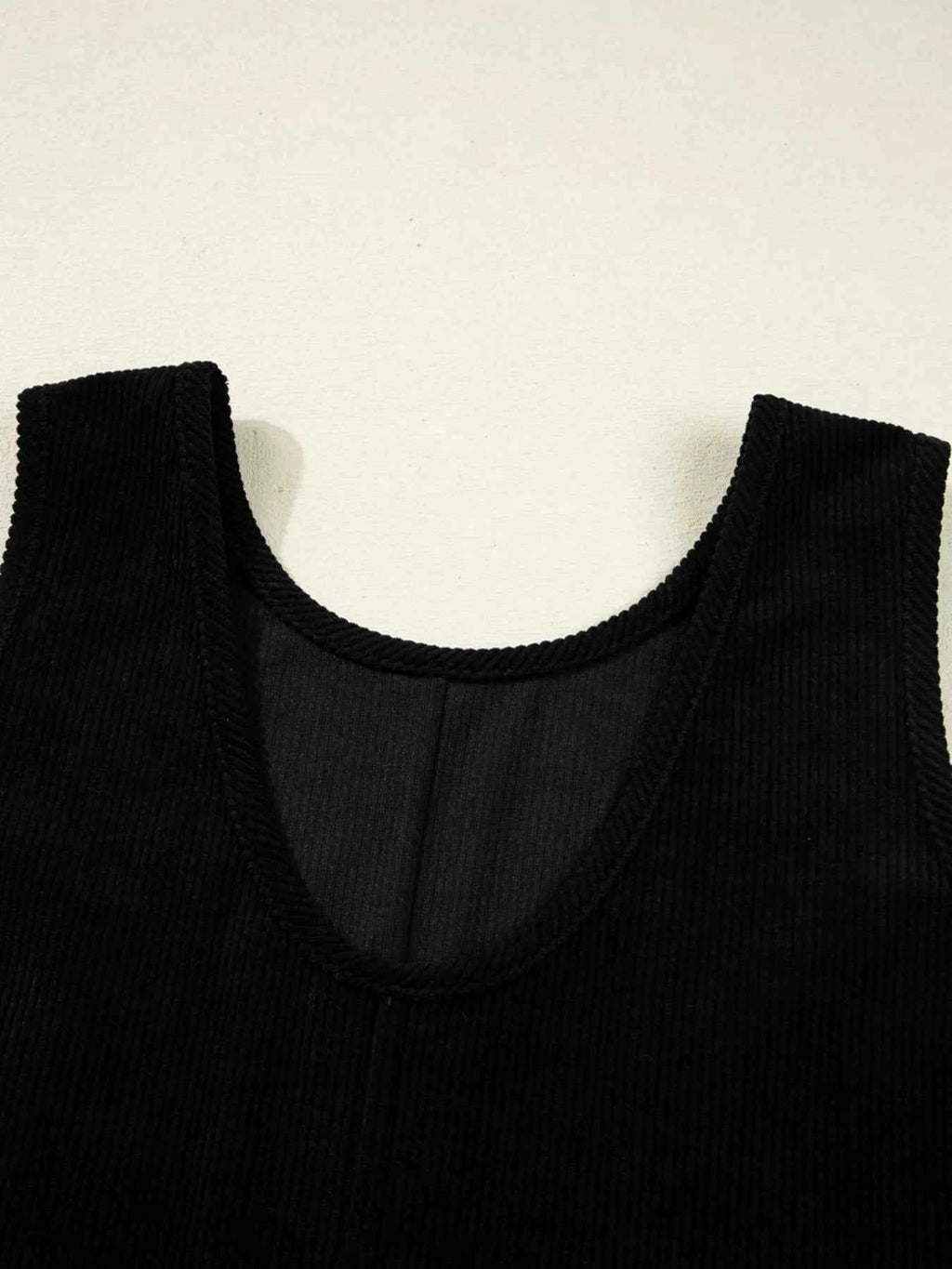 Corduroy Sleeveless Mini Dress with Patched Pockets 49af599542174a7fbf83192ae00ccfff-Max-Origin