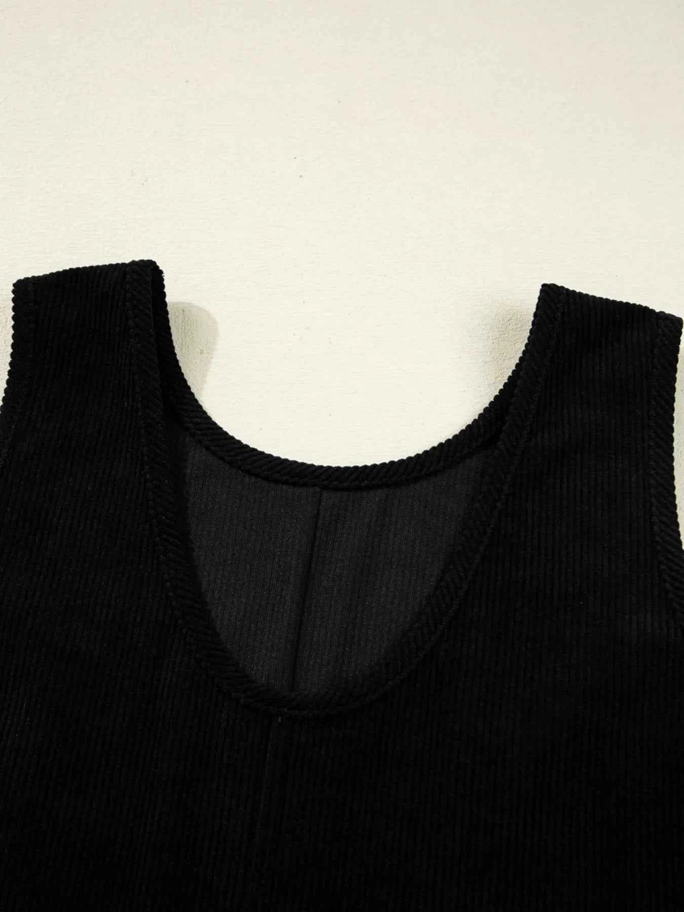 Corduroy Sleeveless Mini Dress with Patched Pockets 49af599542174a7fbf83192ae00ccfff-Max-Origin