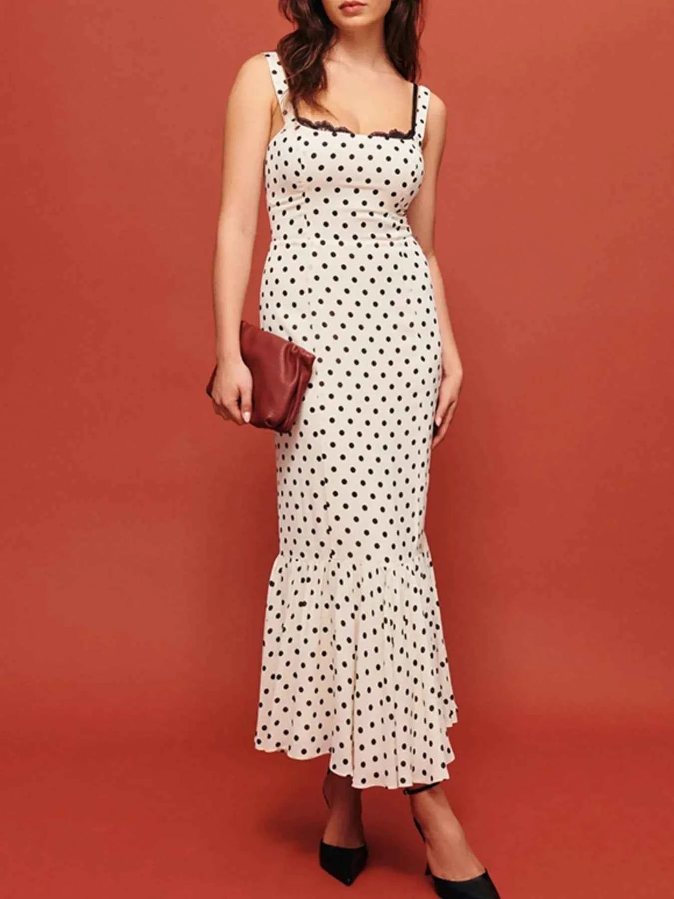 Polka Dot Sweetheart Neckline Maxi Dress 49bd74d928e34d91a4b35bb9903e4781-Max-Origin