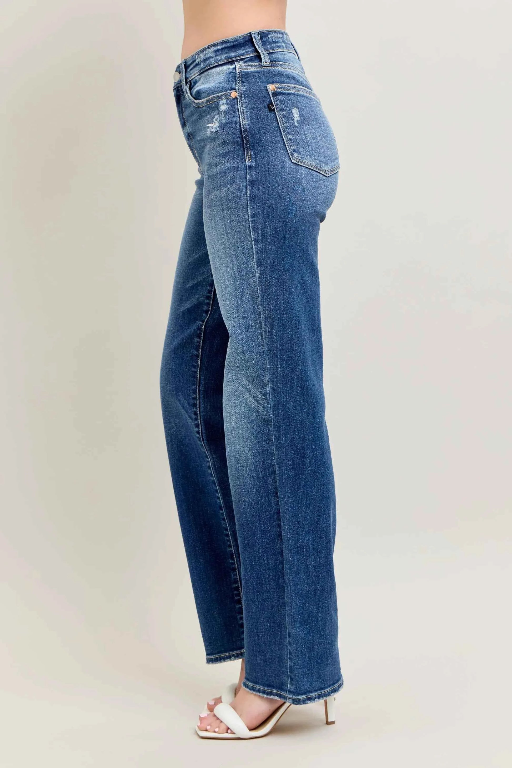 Judy Blue Full Size High Waist 90's Straight Leg Jeans Plus Size 49d1f7718c51427db2177727d63a96e4-Max-Origin