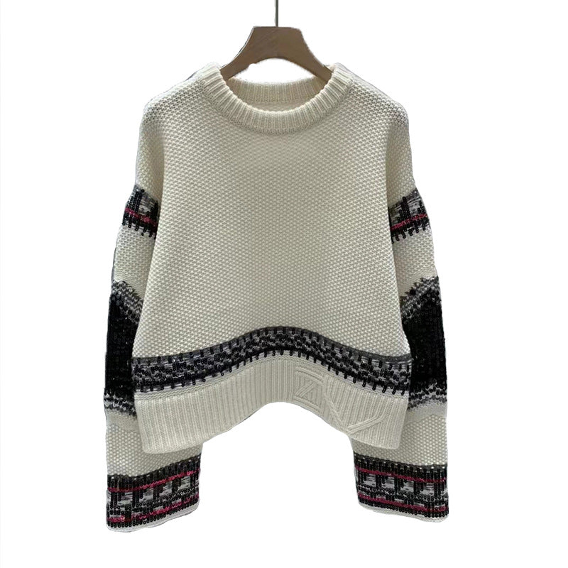 The Sequin-Embellished Cashmere Sweater sweater 4F0878BF96D2B41CEB953328B0C380CE