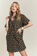 ADORA Floral Button-Up Mini Denim Dress Dark 4a962f9c-103f-4e3b-ade3-ffe032f86bf2-Max