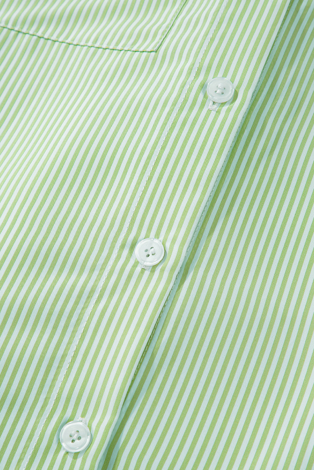Pink Striped Pocket Button Up Plus Size Shirt 4ac0c4af4d0f504d