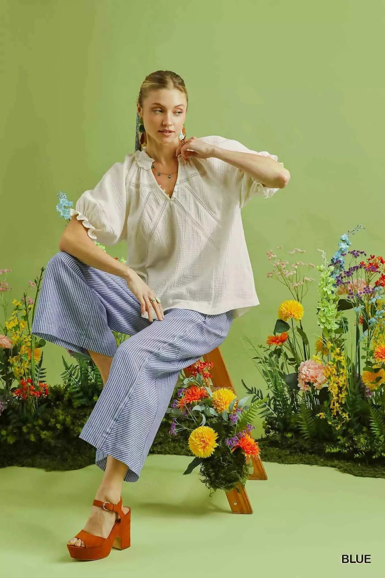 Umgee Linen Blend Striped Wide Leg Pants 4ac4dbc0-d755-4d77-b2b8-c26a3d1fd60d-Max-Origin