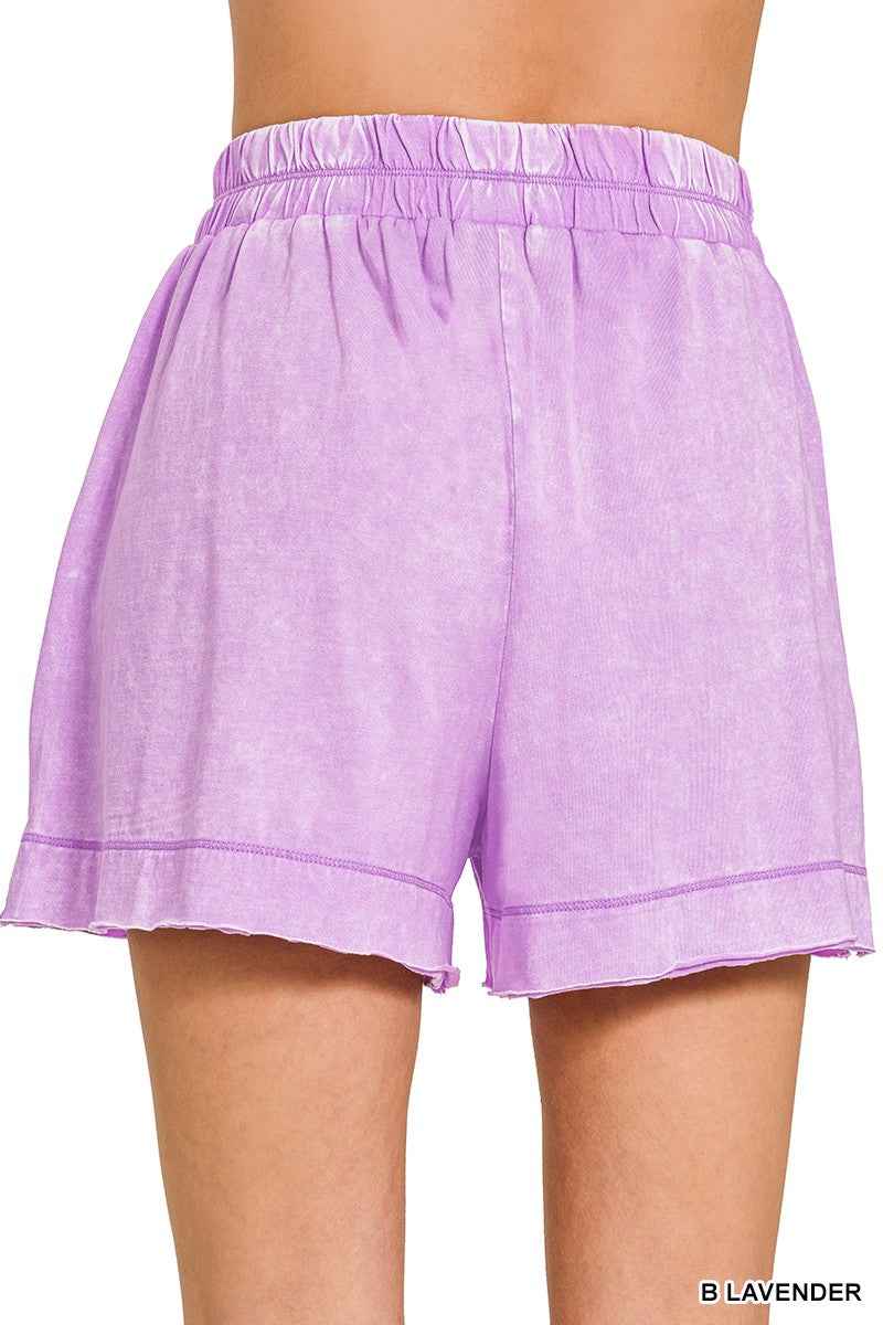 Zenana Acid Washed Oversized Top & Shorts Set 4add798848bb43a68b44e9c635043d04-Max