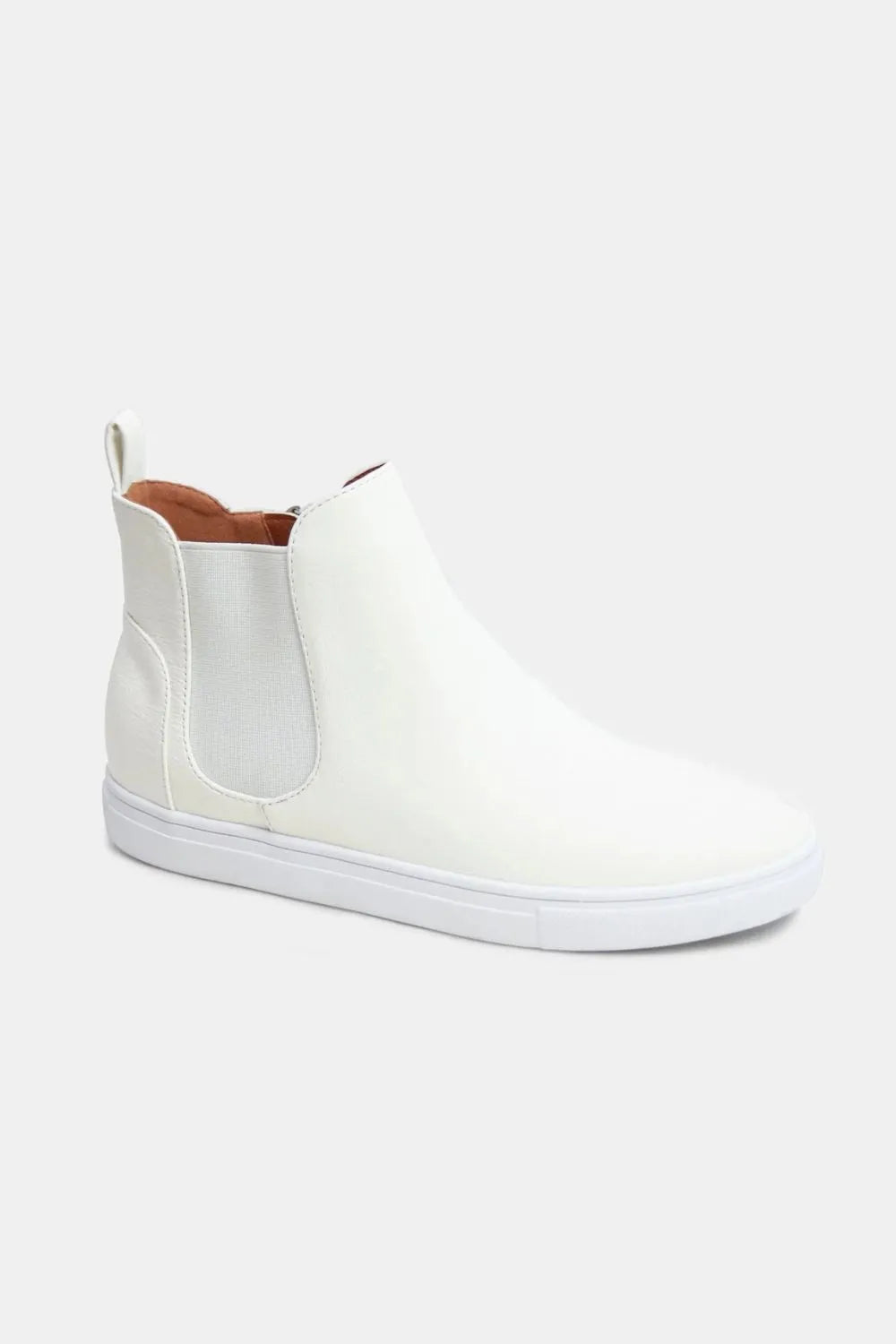 Beast Fashion Faux Suede Elastic Side Panel Sneakers 4ae076de-1c41-4026-8999-297c2f275990-Max