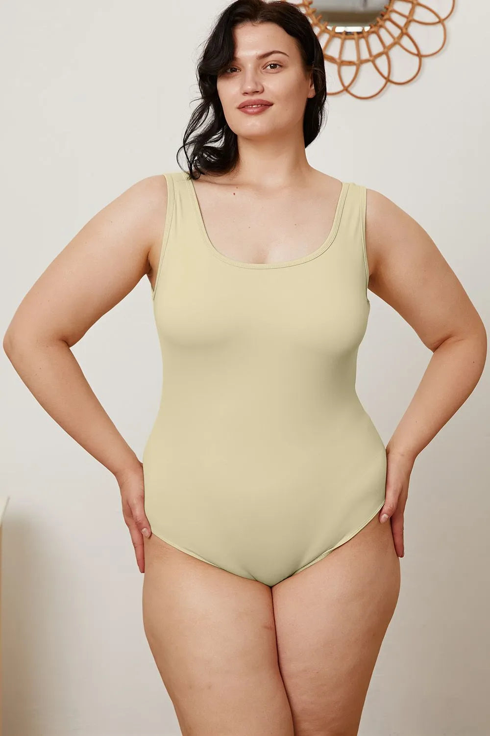 Basic Bae Full Size Square Neck Sleeveless Bodysuit 4aeae225-ee41-4ff2-9144-e76932ee95ca-Max