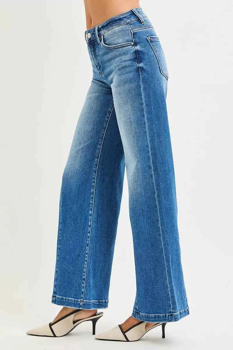 RISEN Full Size Mid Rise Wide Leg Jeans with Flared Look Plus Size 4b0c390d0eee409bbab8e034739a9ab5-Max-Origin