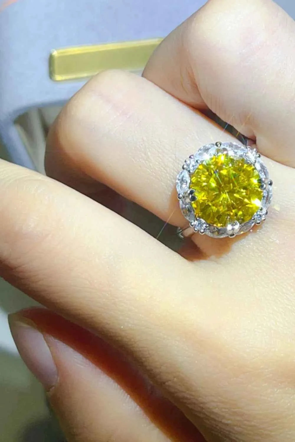 5 Carat Moissanite 925 Sterling Silver Ring 4b37395d-c3a2-44ab-b52b-cdcb8c775e69-Max