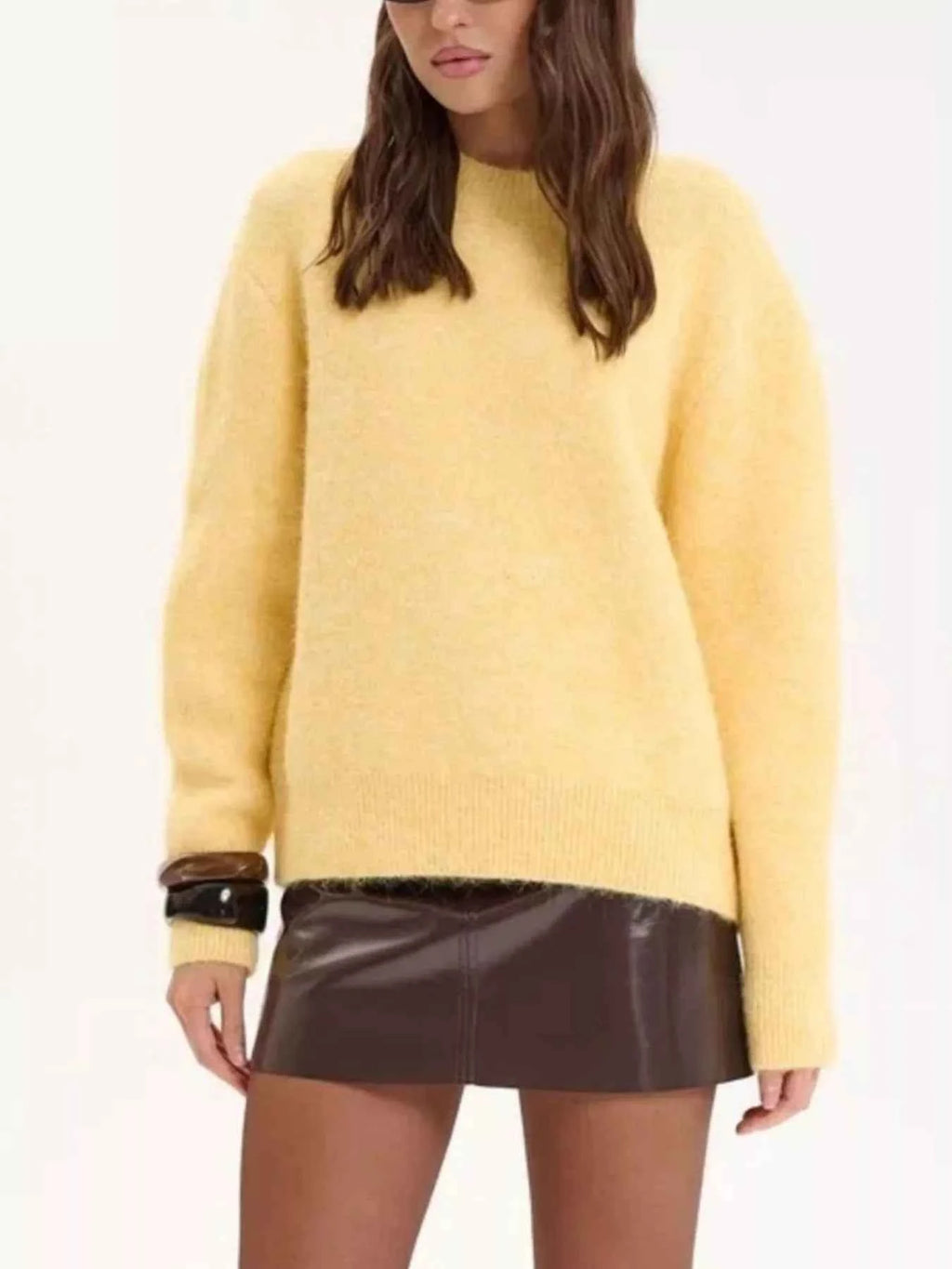Round Neck Dropped Shoulder Sweater 4b76e24e-2cc0-4357-a32e-de939b26d2c1-Max-Origin