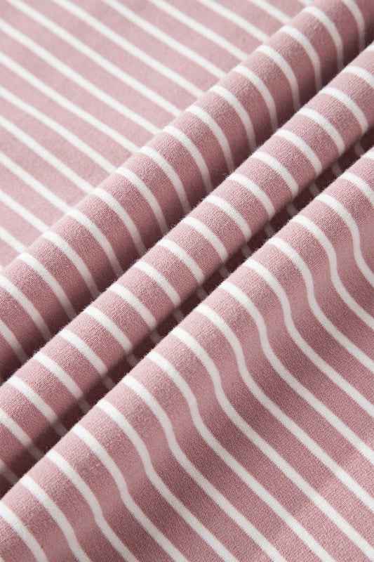 Stripe Thumbhole Drop Shoulder Sleeve Hoodie 4b76fab7-12d0-422a-a07f-b33b0a159f19