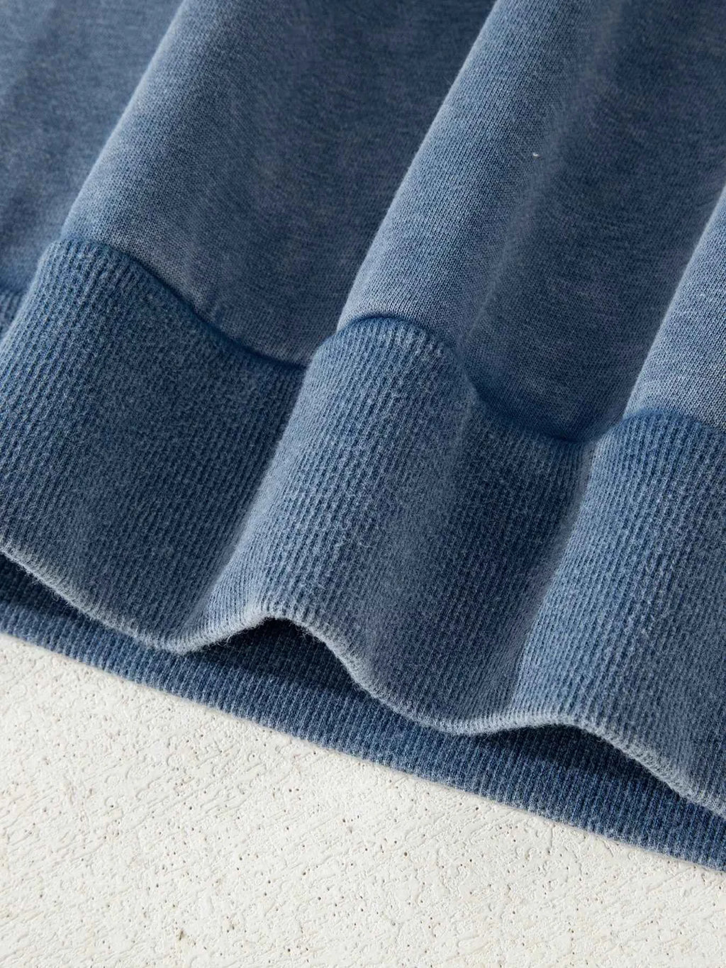 Lace Patchwork Detail Notched Neck Mineral Wash Baggy Sweatshirt 4b8576c16bc44af38698c642aa268da7-Max-Origin