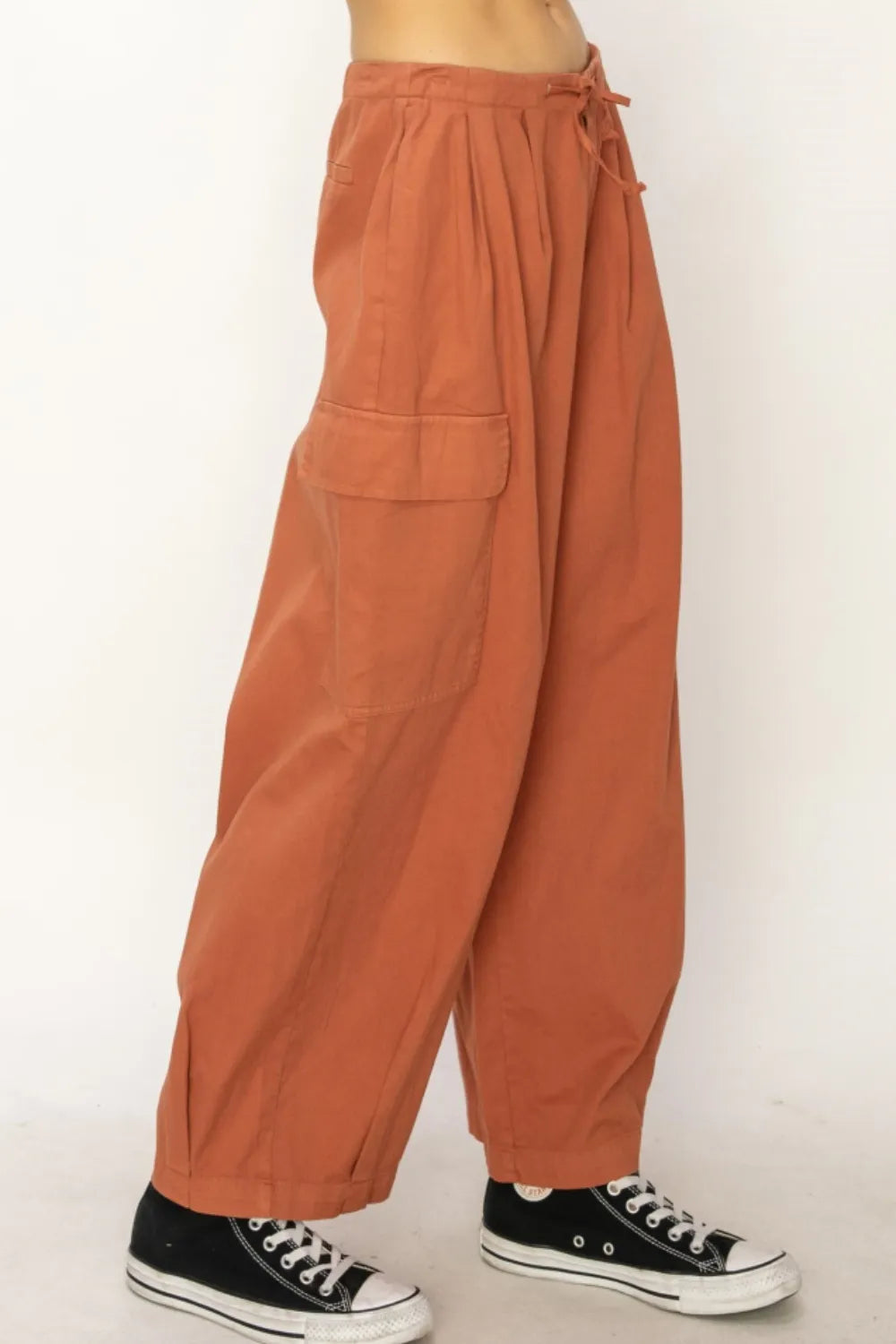 HYFVE Drawstring Cargo Wide Leg Pants 4bcc2727-ee92-4608-a7c3-2e96d889d802-Max