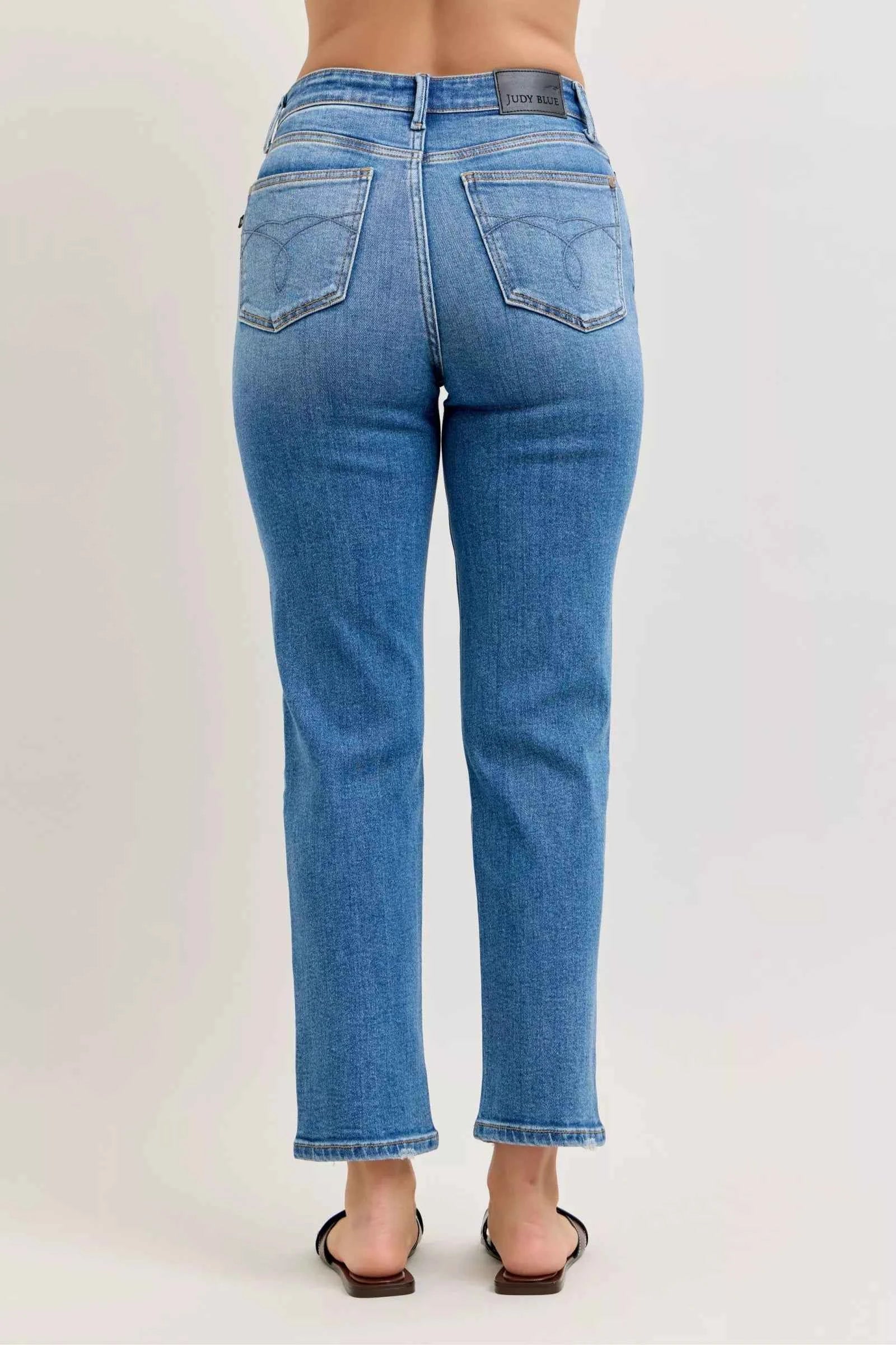 Judy Blue High-Waisted Straight-Leg Jeans 4c1f9bb3-8519-41e3-9d49-188582d074ad-Max-Origin