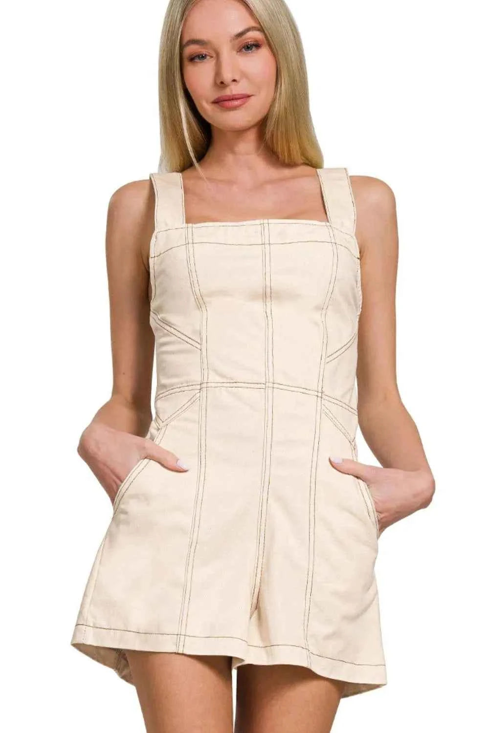 Tie Back Romper 4c4bec9b-b679-4091-935b-d032664242d0-Max-Origin