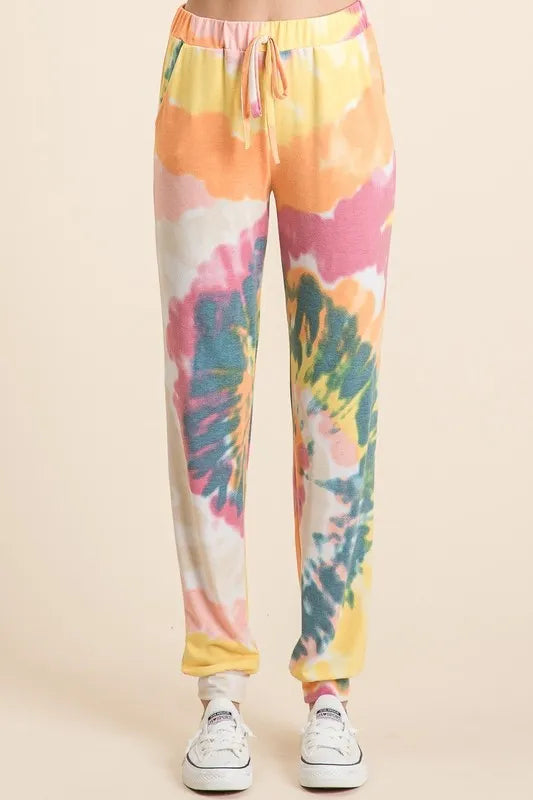 BiBi Tie Dye French Terry Casual Pants 4c5efefc4c3b46999814636b2fdda70a-Max-Origin