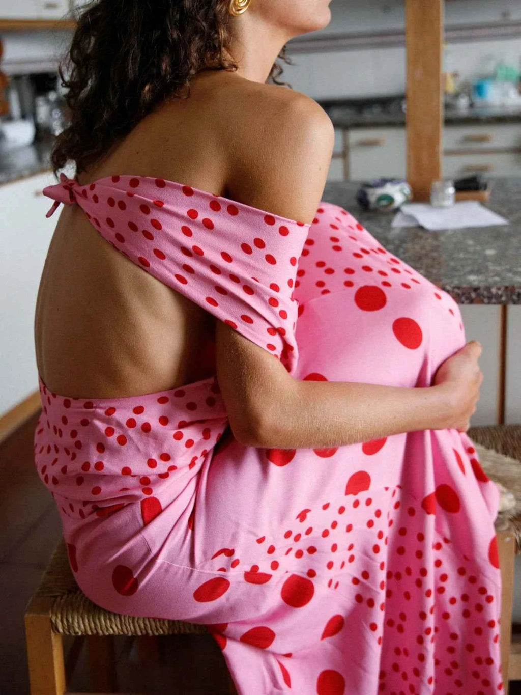 Polka Dot Top and Maxi Skirt Set 4c97fd82-2dac-4538-bef0-e8354e603de4-Max-Origin