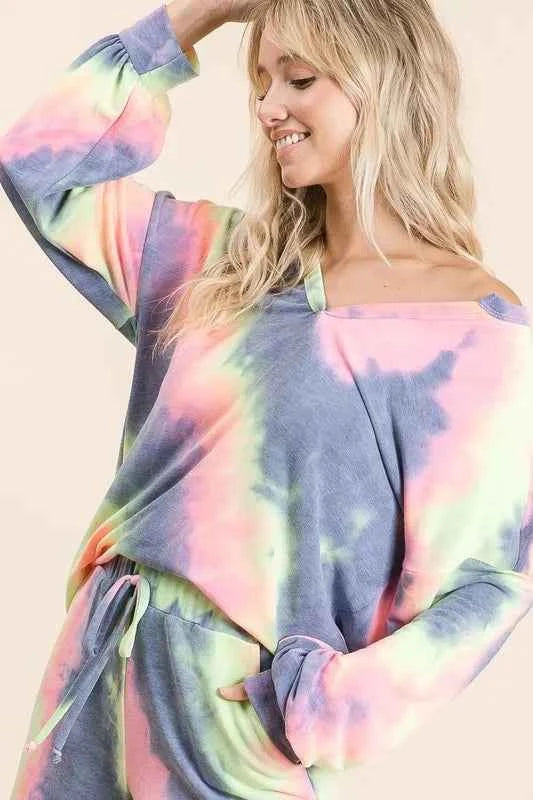 BiBi Tie Dye French Terry Top and Shorts Set 4cc8302ef1ee41eb998fe7a07685a059-Max-Origin