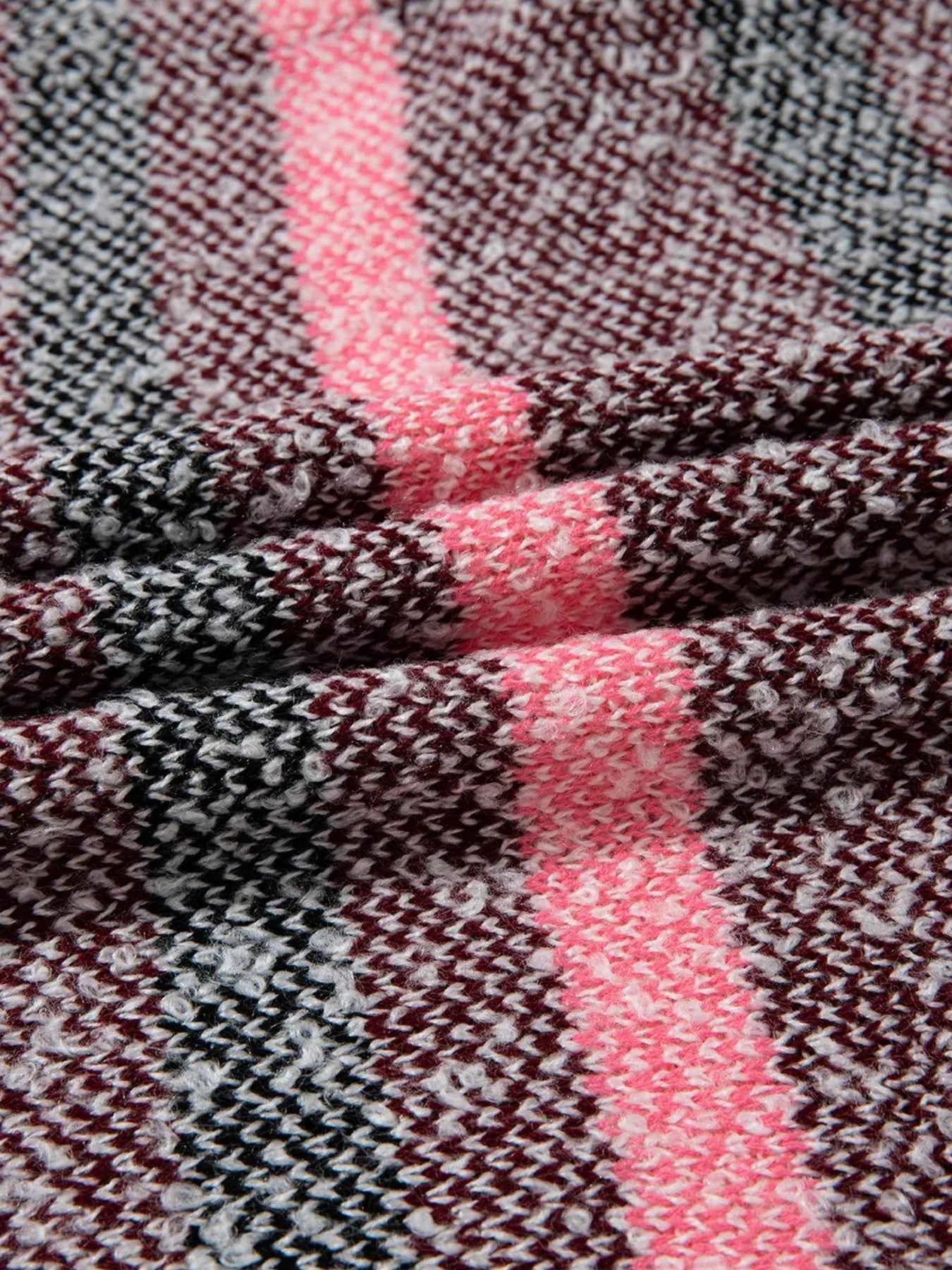 Color Block Striped Side Slit Open Front Cardigan 4cc86d7279a7492b9caaa0621060d93f-Max-Origin