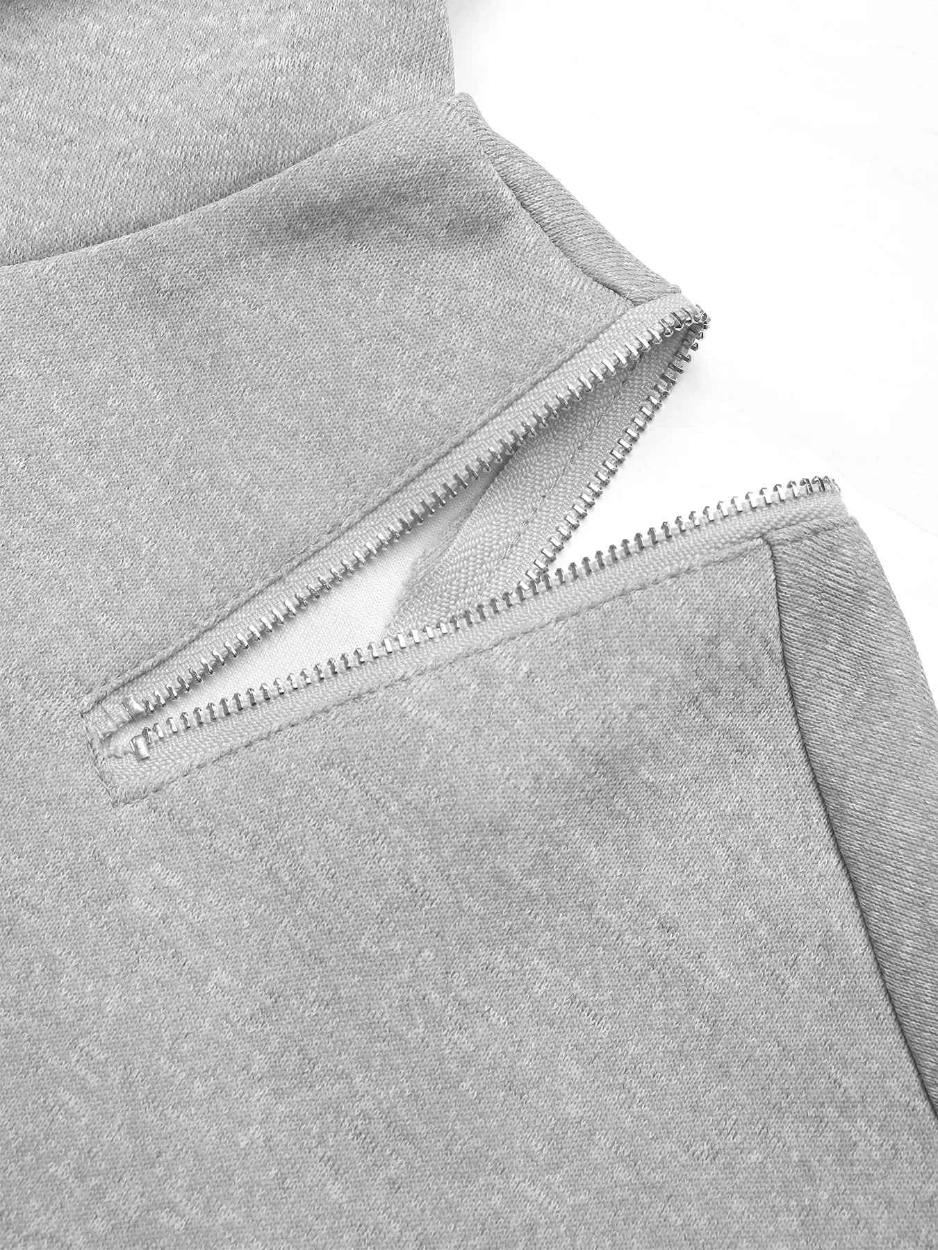 Drawstring Zip Detail Cold Shoulder Hoodie 4d014dbd11ab486a90ccc5091237d33a-Max-Origin