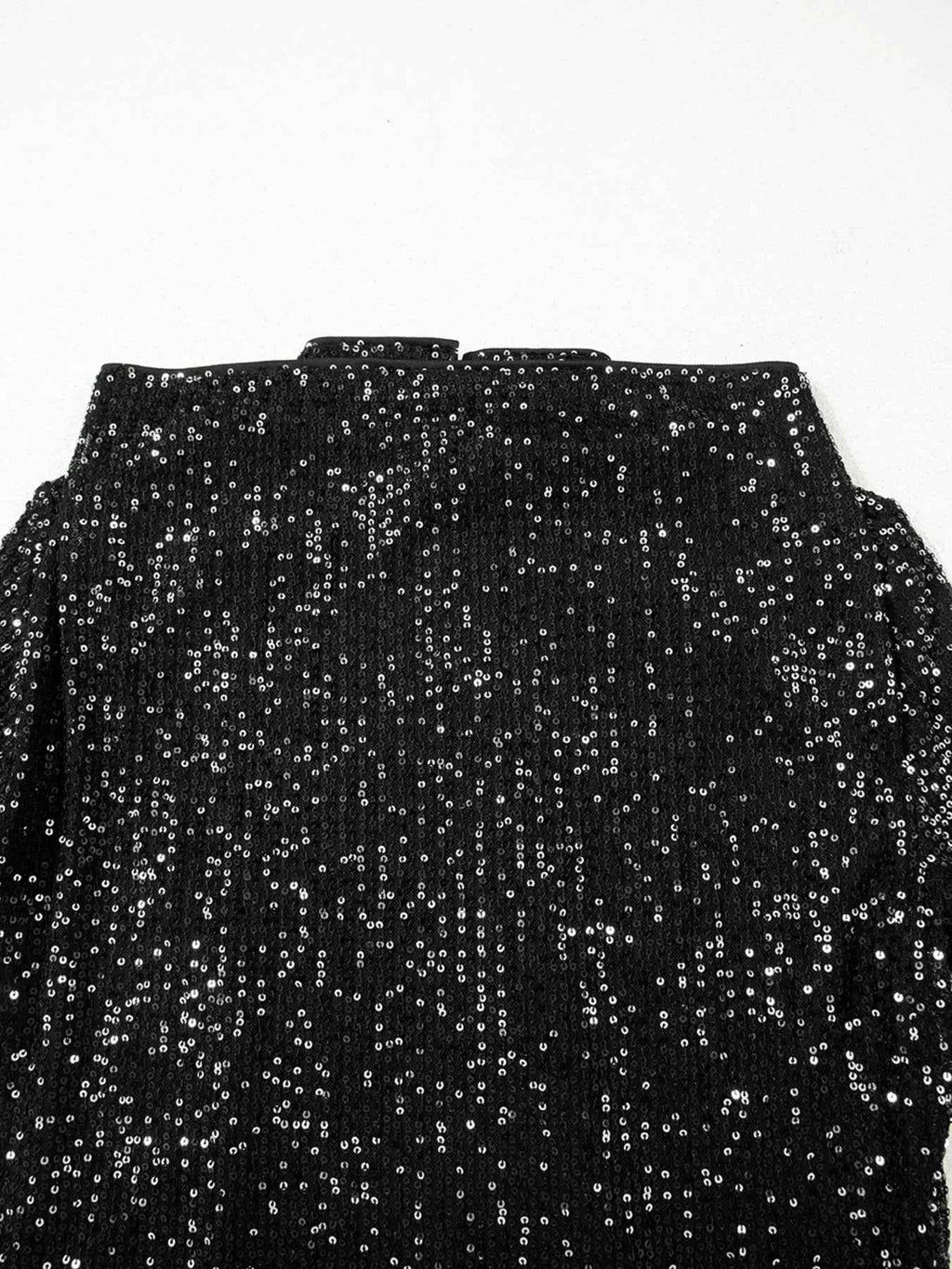Sequin Mock Neck Drape Open Back Bell Sleeve Top 4d56fb7fd2744e9291928f433ae636e4-Max-Origin