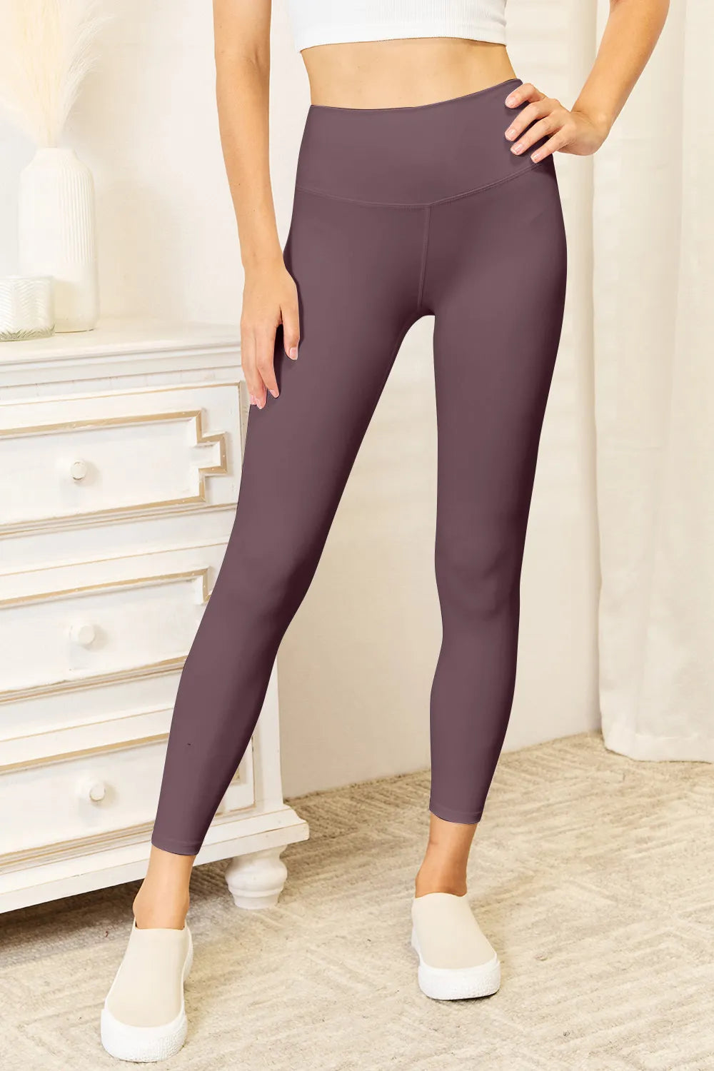Double Take Wide Waistband Sports Leggings 4d840e95-3121-4d53-a150-7866bbda0614-Max