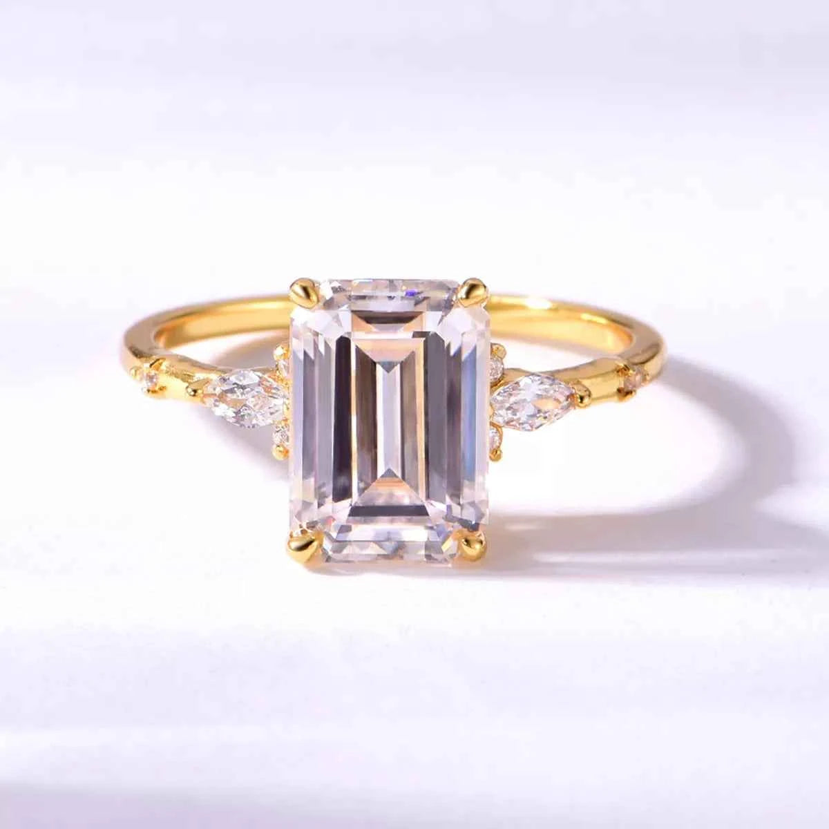 3.5 Carat Moissanite 925 Sterling Silver Ring Gold 4dae7a85-4677-409b-bd30-9603b0a60d78-Max-Origin