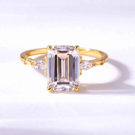 3.5 Carat Moissanite 925 Sterling Silver Ring Gold 4dae7a85-4677-409b-bd30-9603b0a60d78-Max-Origin