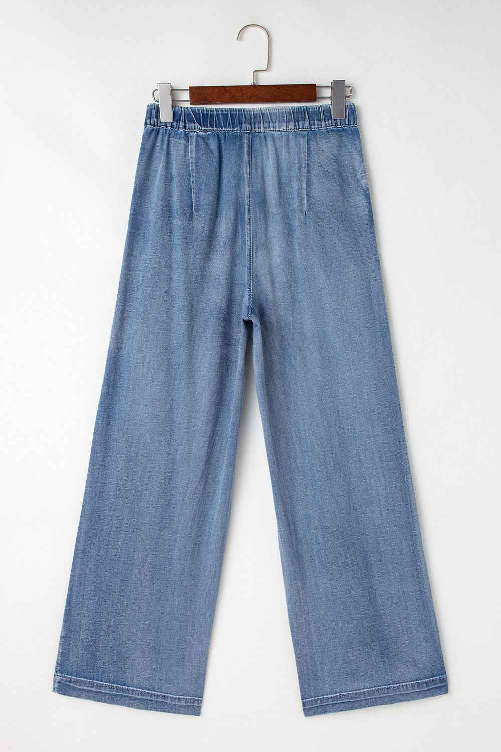 High-Waisted Wide-Leg Jeans