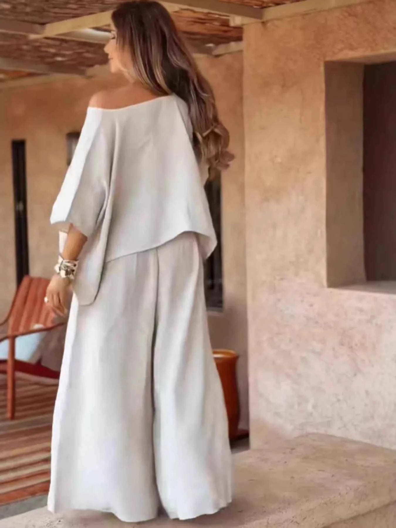 Full Size Boat Neck Top and Wide Leg Pants Set Plus Size 4e200f3e7d024f3a8344c7664304d889-Max-Origin