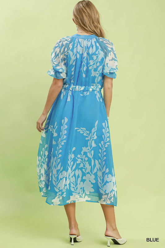 Floral Print Tie Waist Midi Dress with Side Pockets 4e6c5ef0-a80c-48bd-b3b2-512608abb7b7-Max-Origin