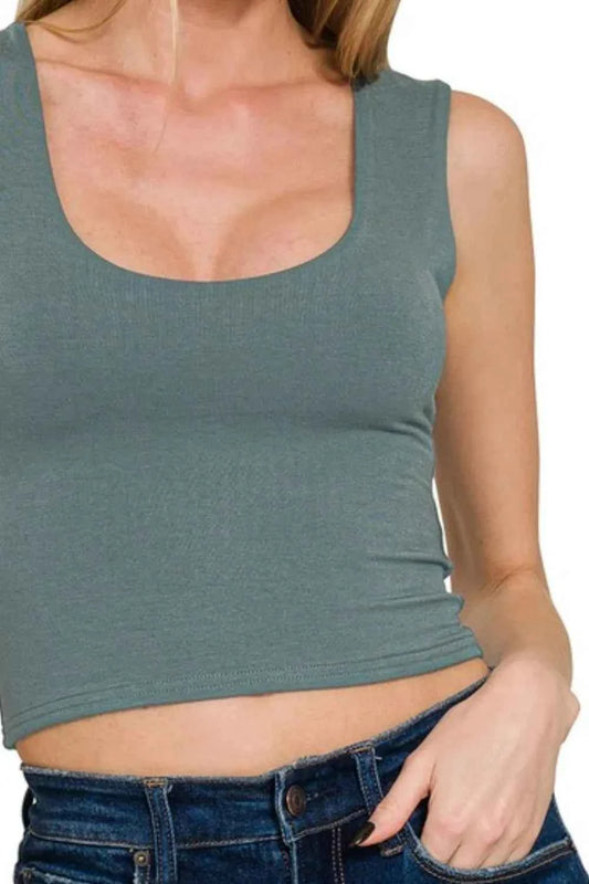 Double Layered Cropped Tank Top 4ec4f429-d433-4ac3-9fcb-6d7e1e9517f5-Max-Origin