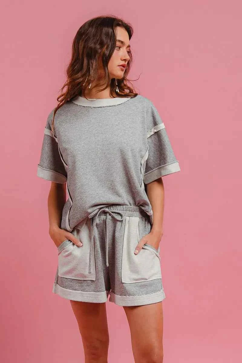 BiBi French Terry Knit Shorts with Side Pocket 4ecf7662b11340fda2ce497a5a564091-Max-Origin