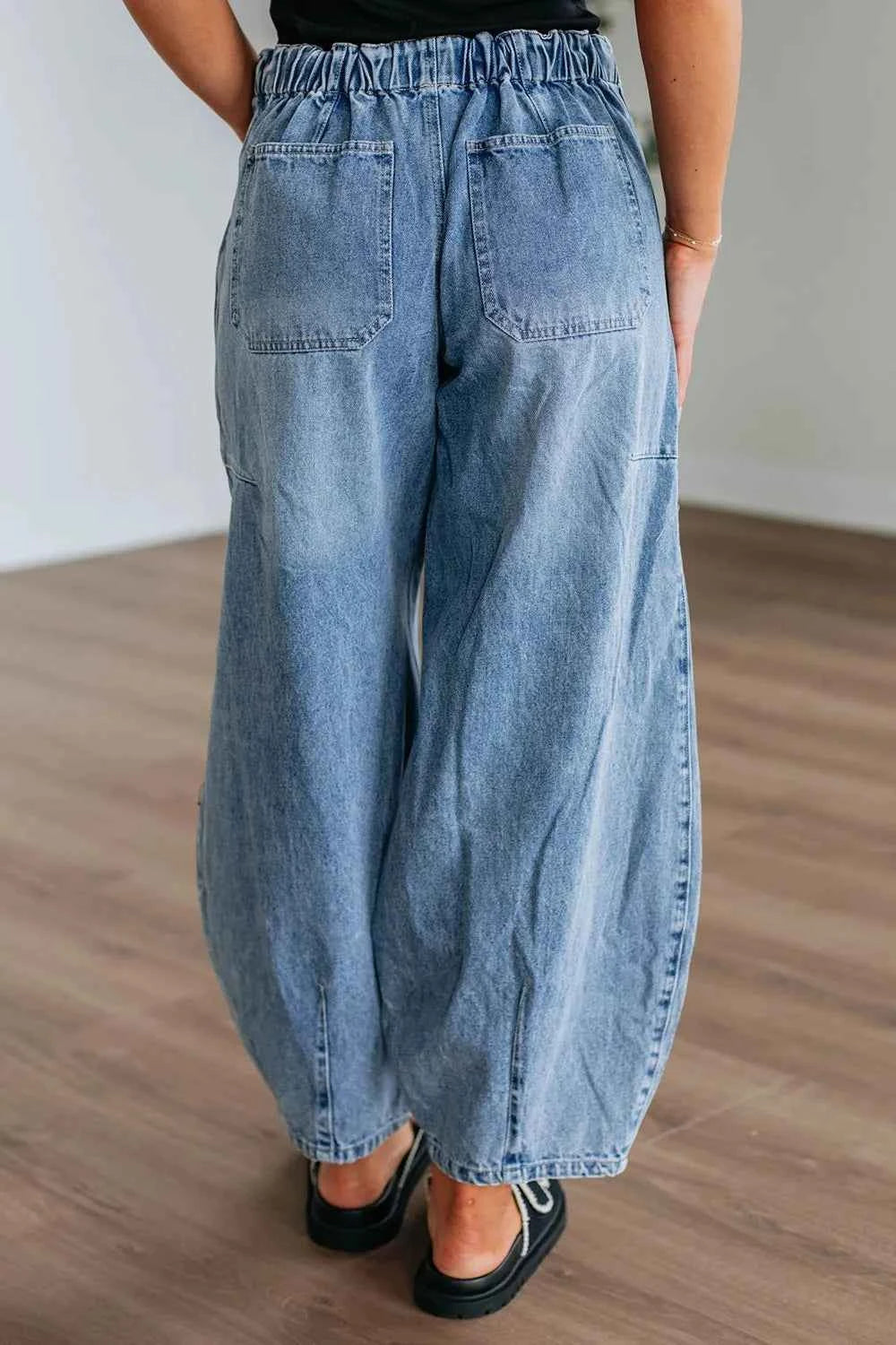 Wide Leg Drawstring Jeans 4f14c4ad-9868-48e3-a8ec-5d5219ab3949-Max-Origin