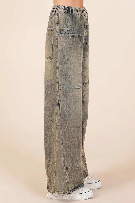 Mittoshop Washed Wide Leg Jeans with Pockets 4f44e3e0-9841-40b2-8a78-c7054498b6cc-Max