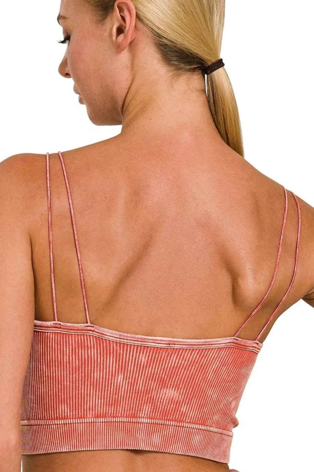 Washed Ribbed Seamless Double Strap Brami 4f9e0fca-de81-4e61-b7d5-8f94dcbde520-Max-Origin