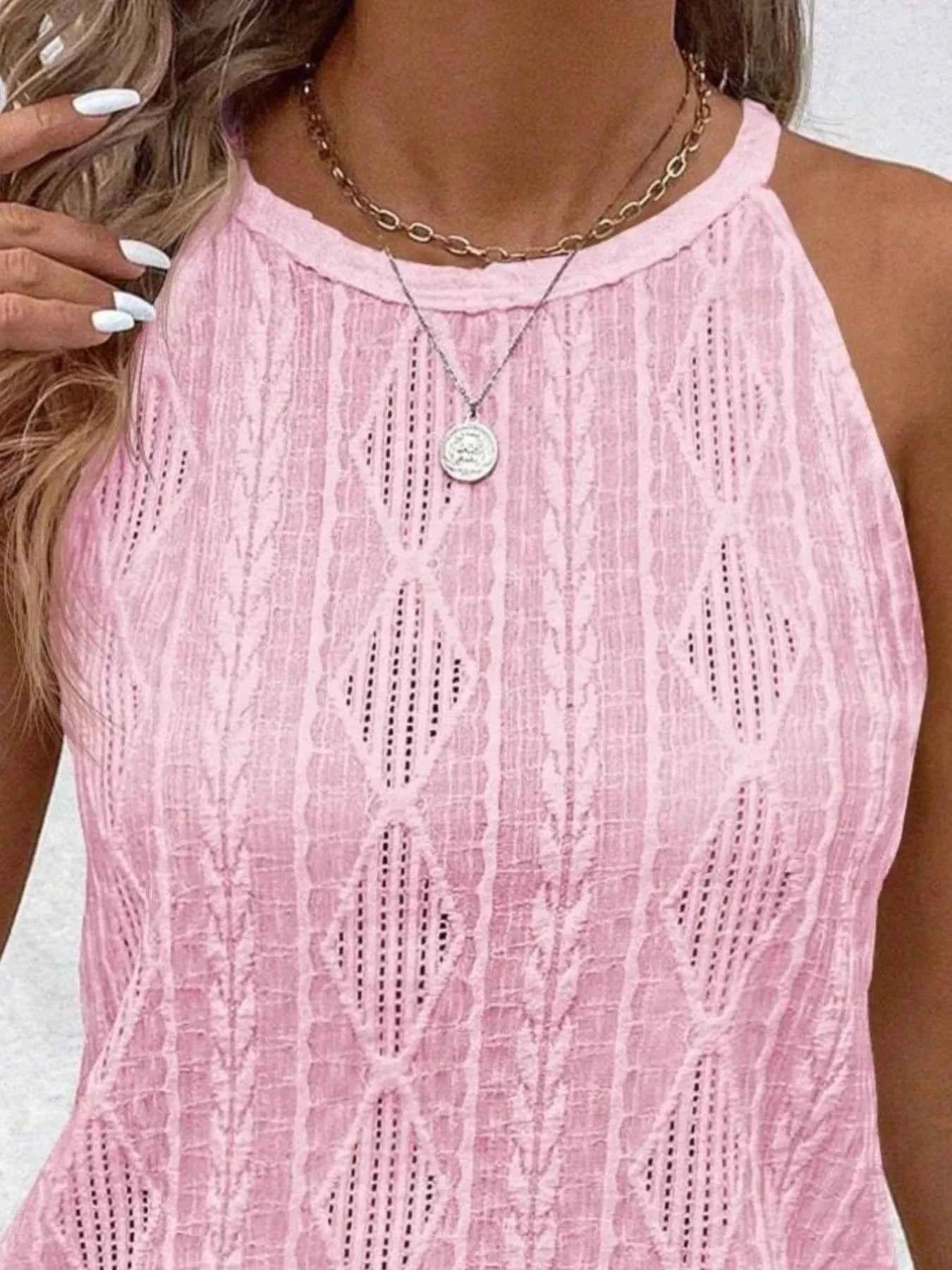 Textured Round Neck Tank 4fac77f5-9433-4861-a9e2-92286d53f24a-Max-Origin