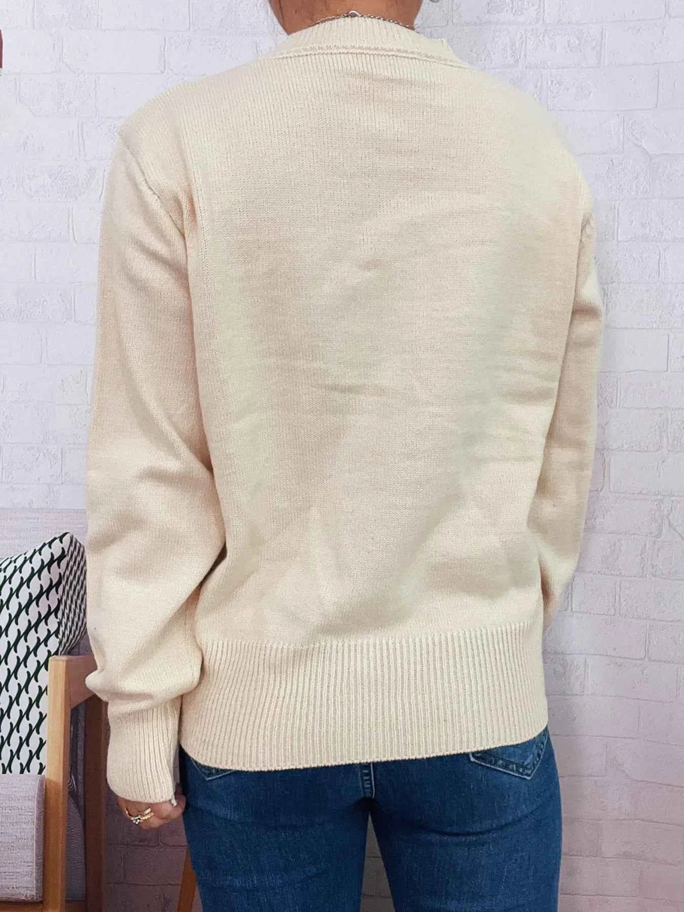 Button Up Long Sleeve Cardigan 4faf4307e45741cd93d2470680016cc6-Max-Origin